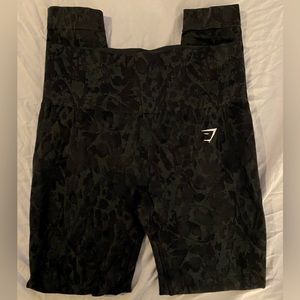 Gymshark Adapt Animal Leggings - Butterfly Black